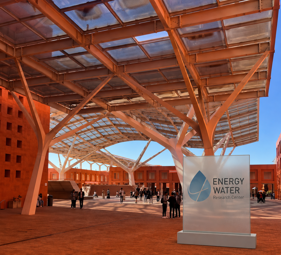 Energy4Water researchers working together